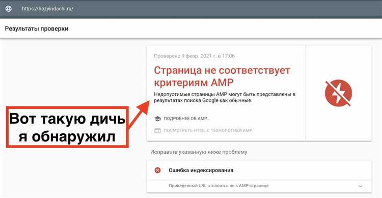 Что такое проверка AMP-страниц